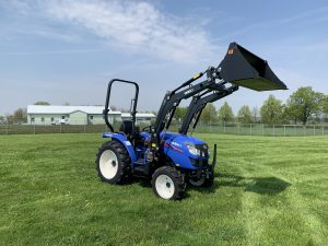 Iseki Kompaktschlepper TLE 3410 AL mit Frontlader, Euro-Aufnahme