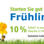 10 % Rabatt im Online-Shop bis 31.05.24