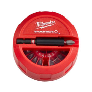 MILWAUKEE 15-tlg. SHOCKWAVE Bitset